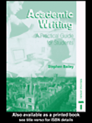 cover image of Academic Writing